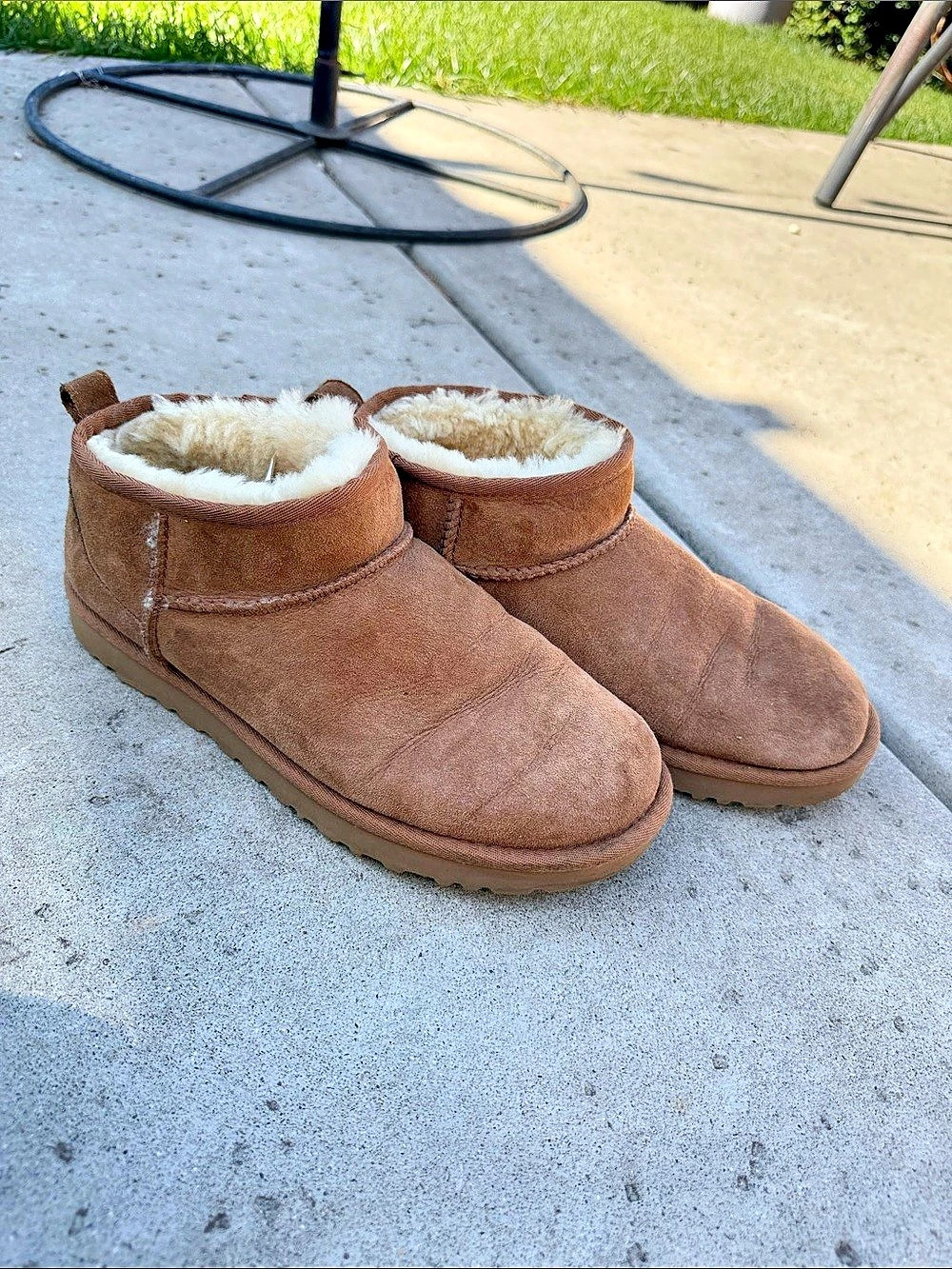 UGG Classic Ultra Mini Boots in Brown